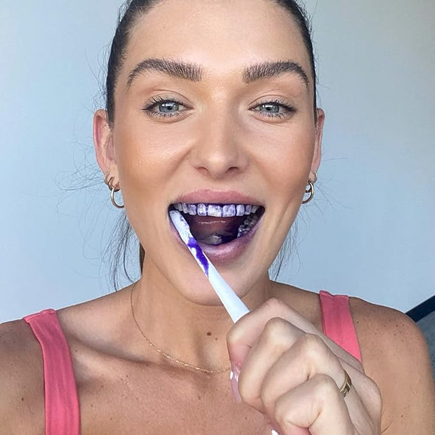 V34 Purple Bright-white Toothpaste