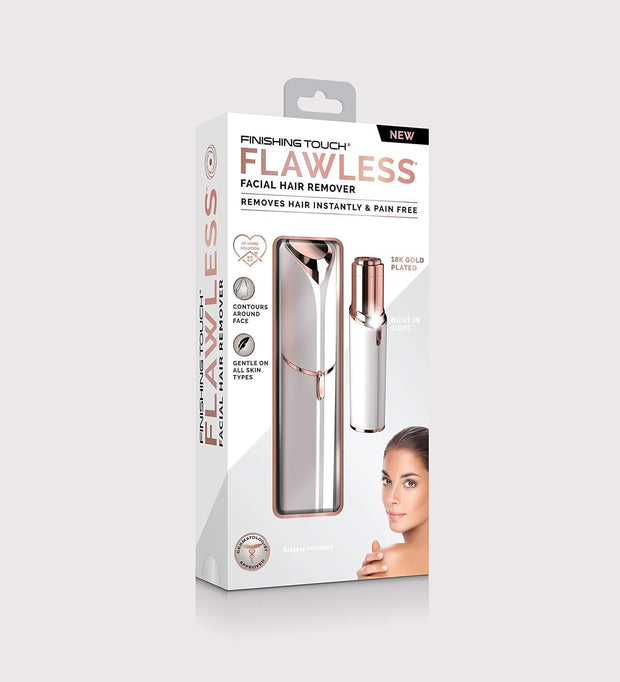 Finishing Touch Flawless Women's Painless Hair Remover , White