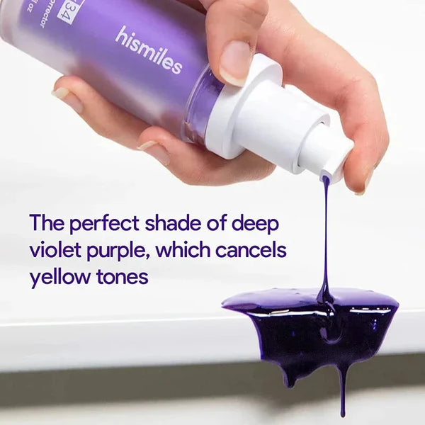 V34 Purple Bright-white Toothpaste