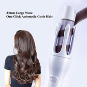 Effortless Curls with Automatic Ceramic Curler
