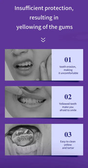 V34 Purple Bright-white Toothpaste